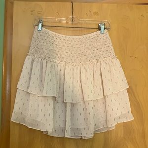 Chelsea and Violet small summer skirt